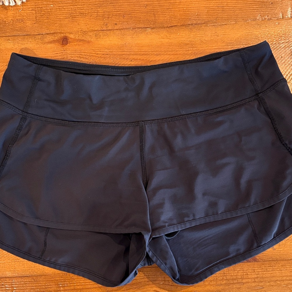 Women's Black Athletic Shorts